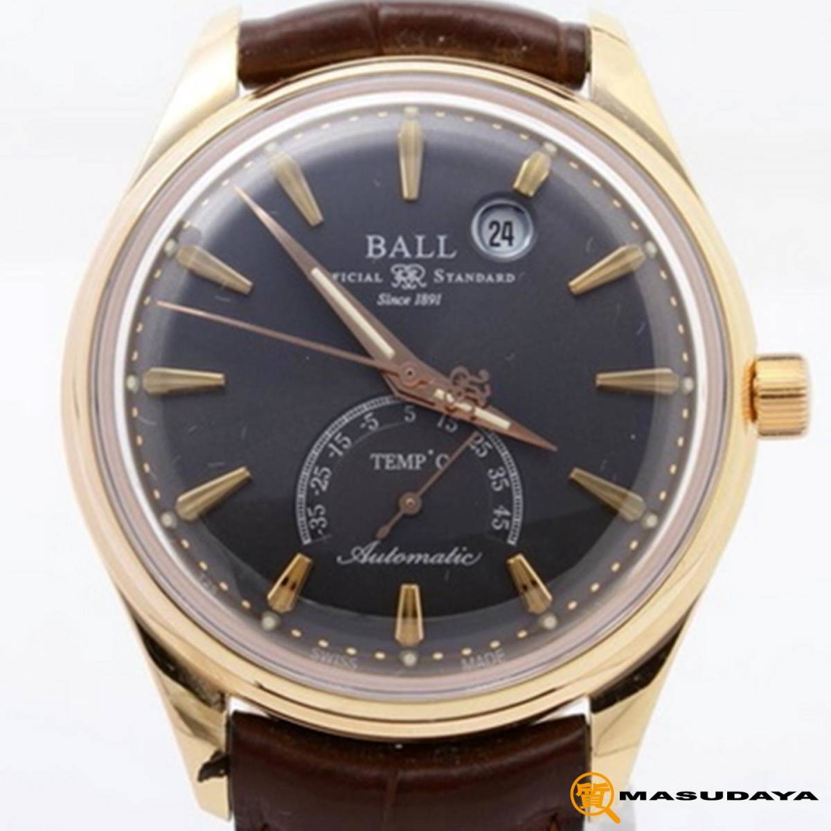 **[ beautiful goods ]BALL Watch ball watch to rain master kelvin K18PG{ worldwide limitation 600ps.@}**
