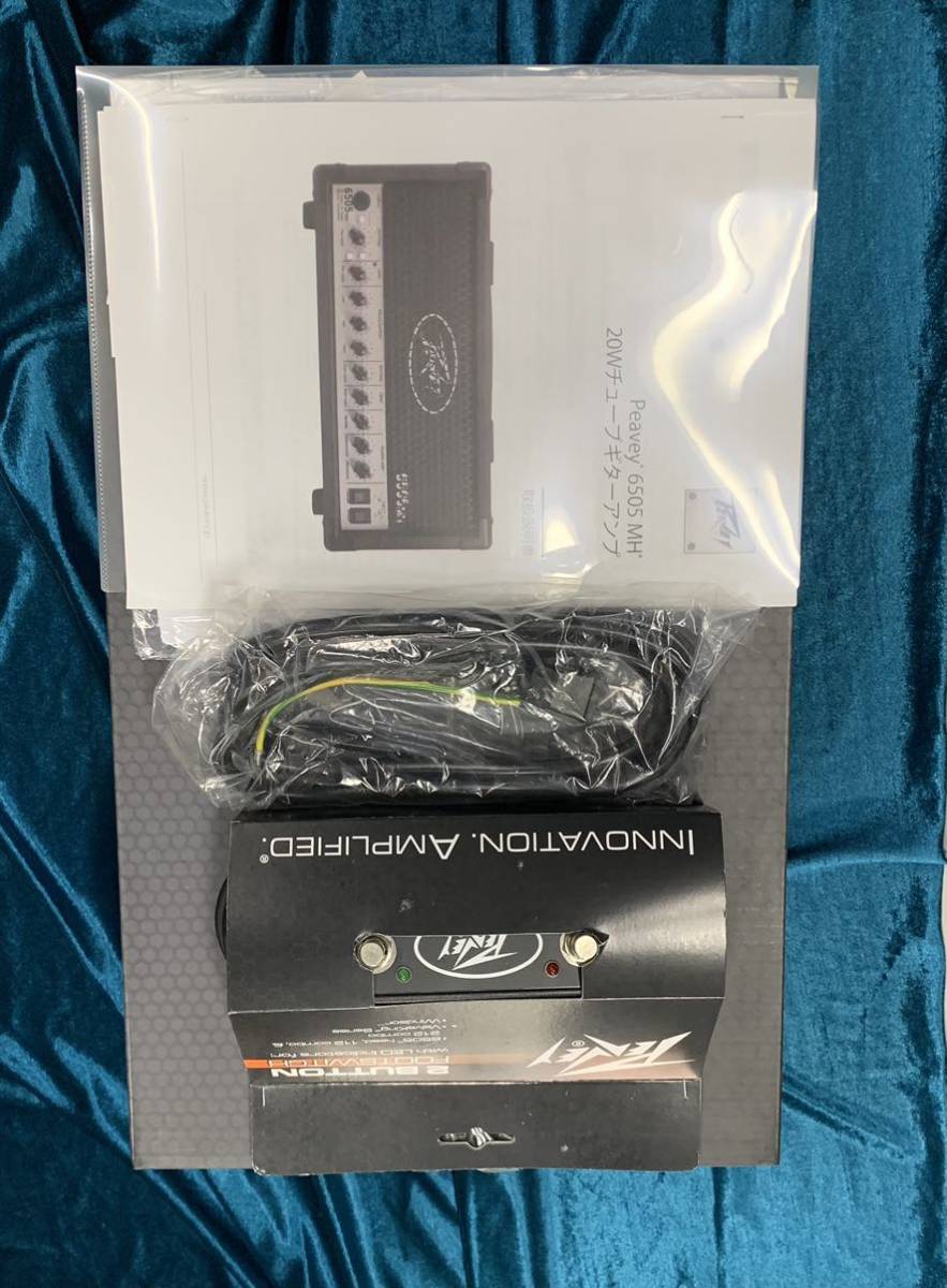 PEAVEY mini HEAD 6505MH 20W All Tube ギター用真空管アンプヘッド　正規輸入品　ピーヴィーEVH 100V仕様(未使用品新品) 1台のみです。_画像7