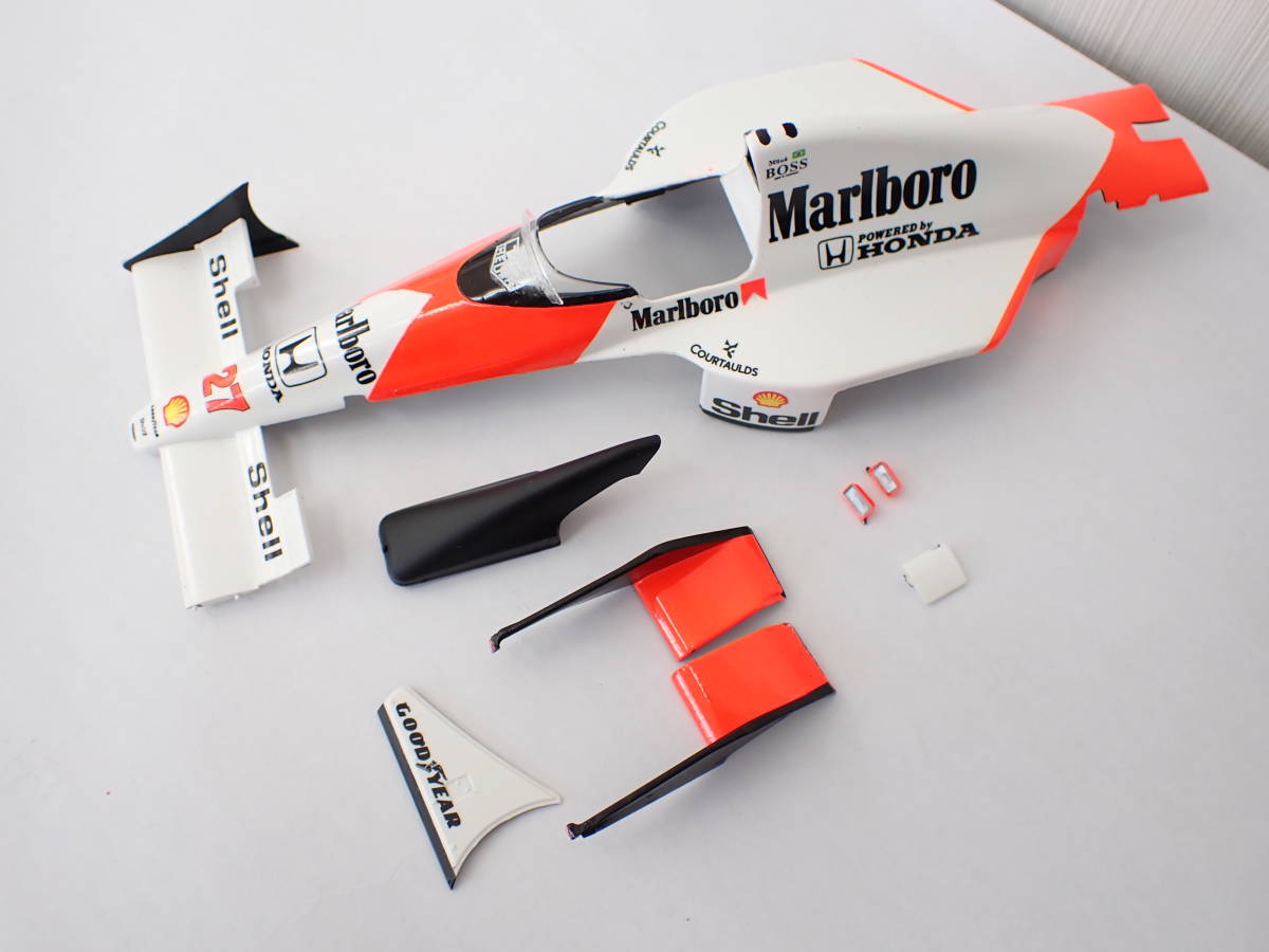 1/20 F1 マクラーレン MP4/5B ホンダ アイルトン・セナ_画像3