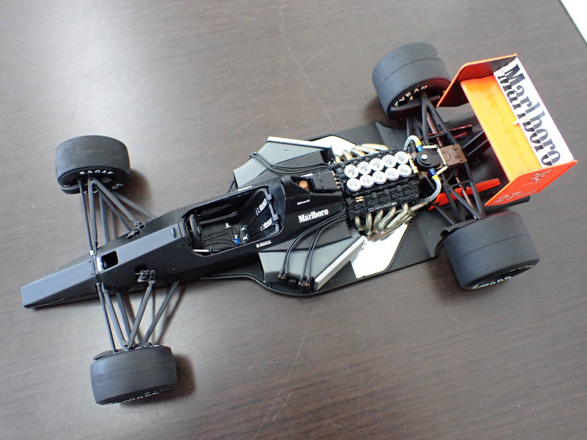 1/20 F1 マクラーレン MP4/5B ホンダ アイルトン・セナ_画像4