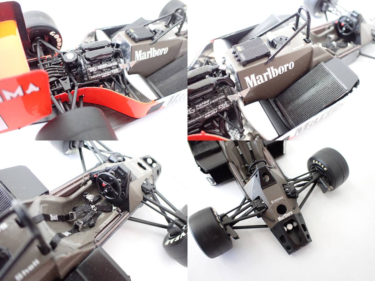 BEEMAX　MP4/2C　1/20　マクラーレン　F1　完成品_画像9