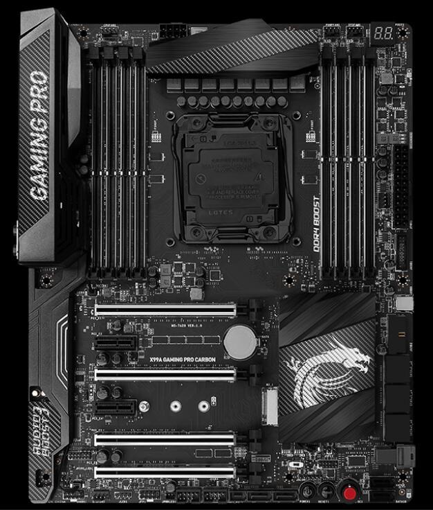 MSI X99A GAMING PRO CARBON マザーボード Intel X99 M.2 LGA 2011-V3 ATX 　DDR4