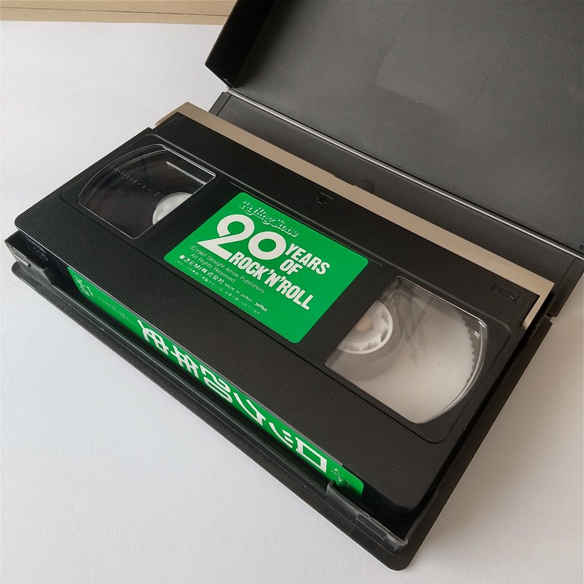 ロック20年史 ローリングストーン誌 創刊20周年記念ビテオ VHS