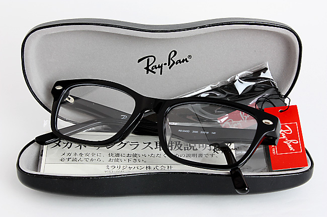 新品・未使用】Ray・Ban レイバン ブラック セルフレーム RB5345D 2000