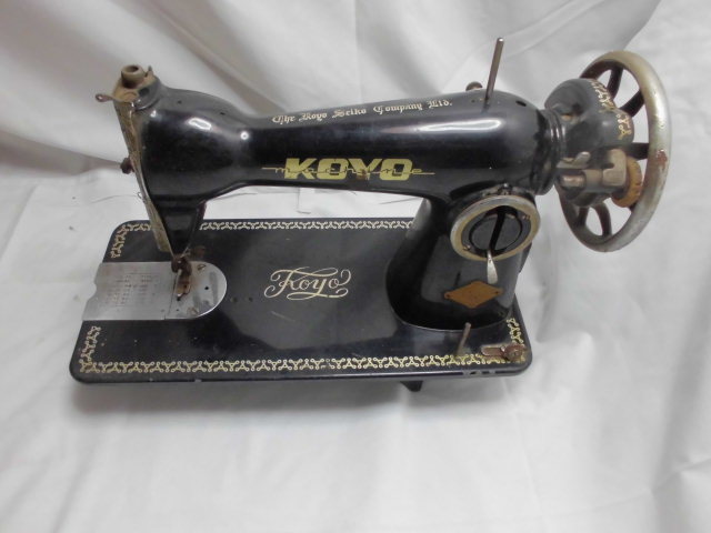  retro KOYO ножная швейная машина корпус только ручной .. движение. 