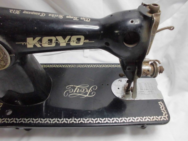 retro KOYO ножная швейная машина корпус только ручной .. движение. 