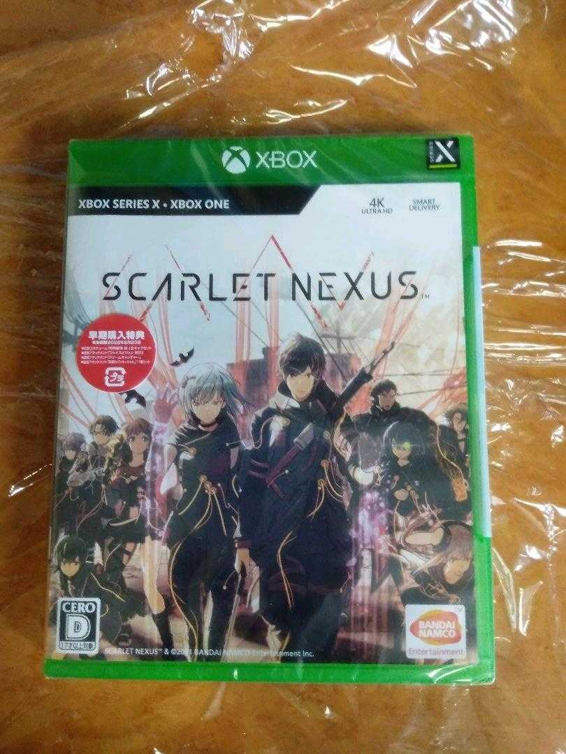 新品未開封 送料無料 XBOX SERIES X ソフト SCARLET NEXUS / エックスボックス バンダイナムコ スカーレット ネクサス RPG 即決設定