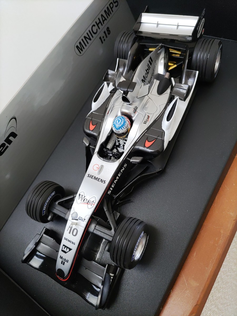 超稀少限定カスタマイズモデル ☆ PMA1/18 McLaren Mercedes　MP4/20 サンマリノGP 2005 前半戦 West仕様　A.ブルツ #10 ☆