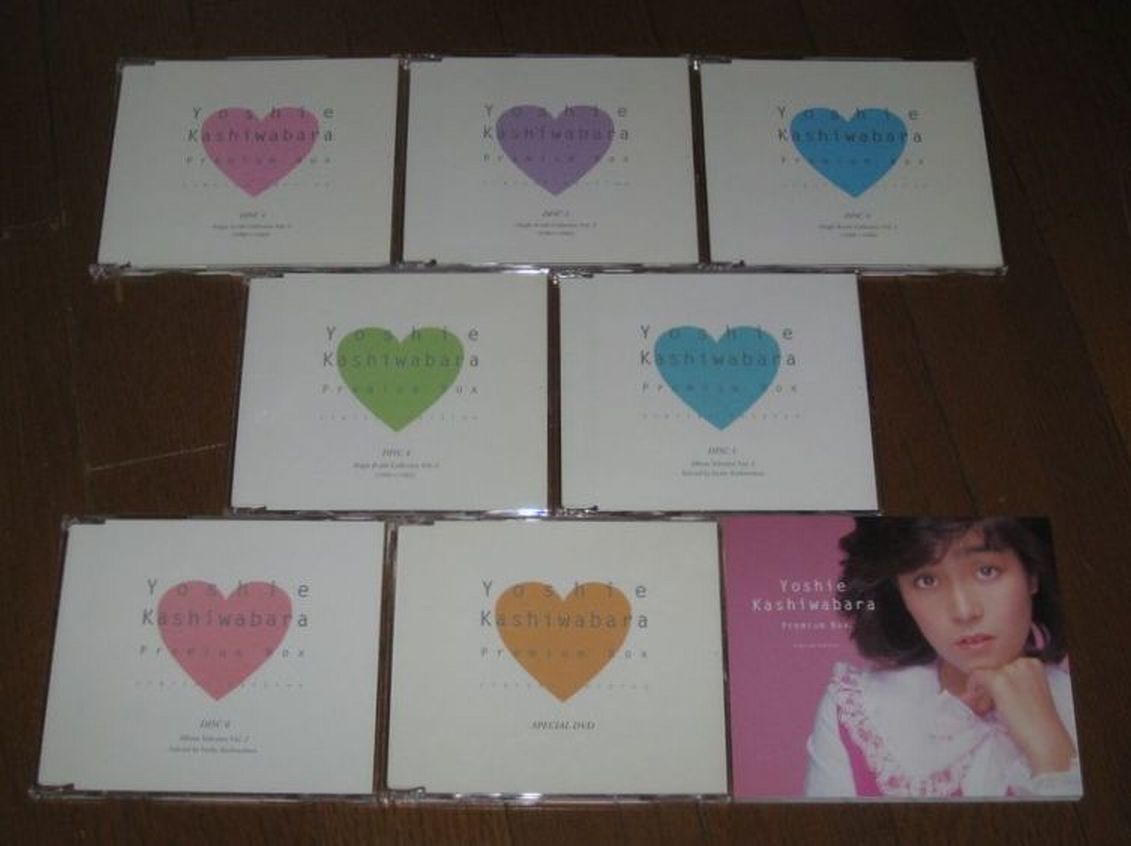 限定盤！柏原芳恵・6CD & DVD・「Yoshie Kashiwabara・Premium Box・Limited Edition」 　　　　　　_画像5