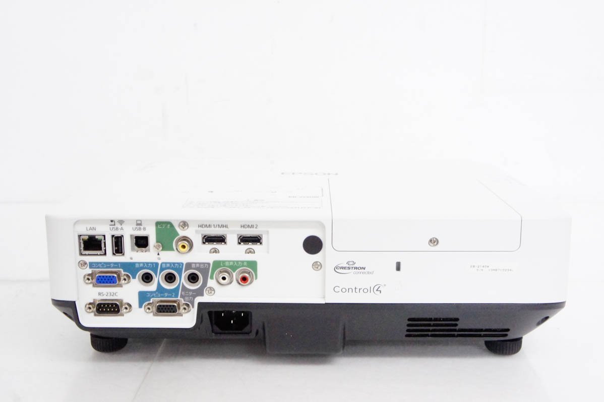 2 EPSON エプソン プロジェクタ EB-2140W ランプ使用時間 高15H/低0H-