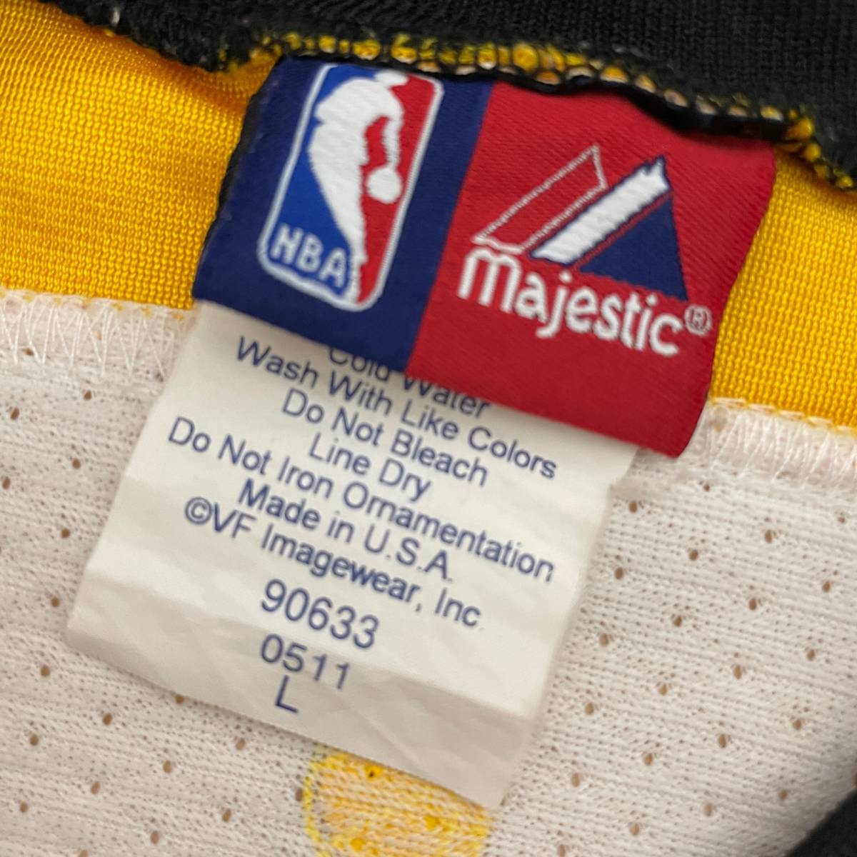 マジェスティック レイカーズ タンクトップ ゲームシャツ ウェア NBA バスケットボールの画像3
