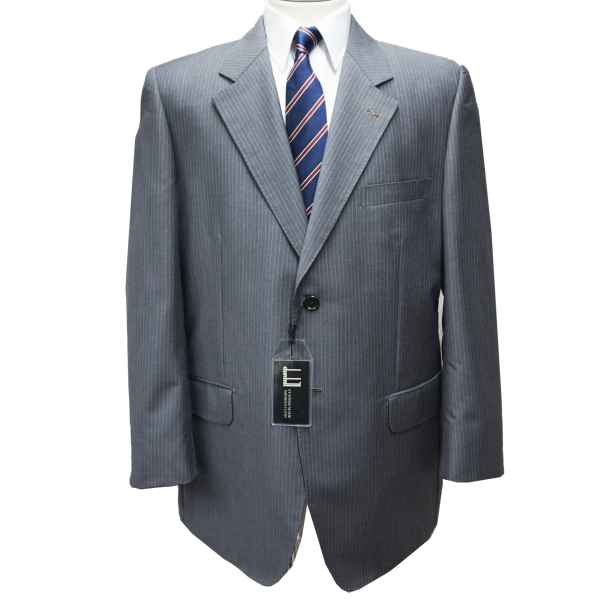 dunhill 】ダンヒル生地・日本製・春夏スーツ ☆ 背抜き・サイドベンツ