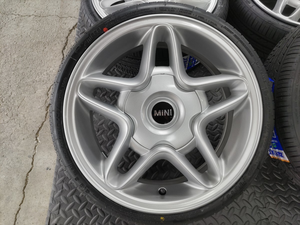 新品タイヤ 美品 ミニクーパー MINI 純正 16インチ 6.5J +48 4穴