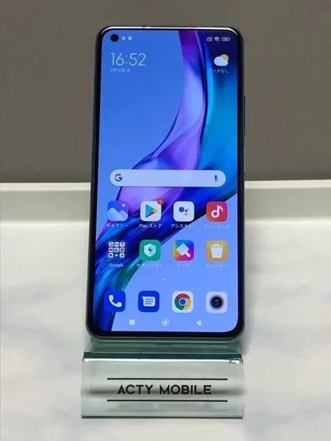 美品☆ SIMフリー Xiaomi (シャオミ) Mi 11 lite 5G ミントグリーン