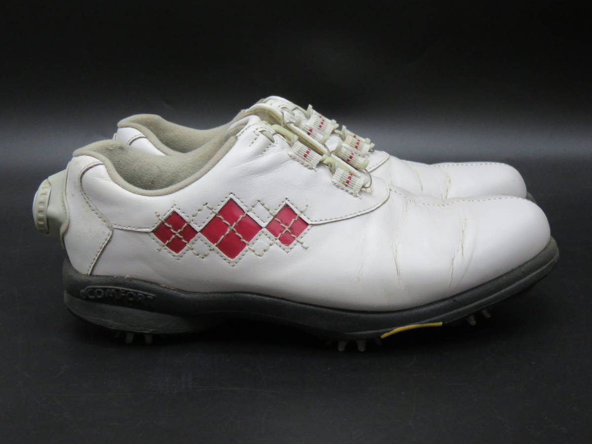 FOOT JOY foot Joy 98537J eCOMFORT BOA шиповки туфли для гольфа оттенок белого 24cm