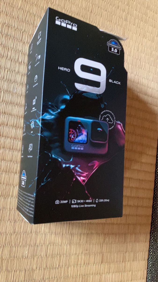 新品未使用□GoPro HERO9 BLACK ウェアラブルカメラ□CHDHX-901-FW