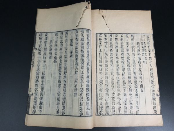 龍岩 林鎬 「雙樹生詩草」1冊揃 3-0124-55 淸刊本 中国唐本和本和書漢籍古書古典籍書道拓本拓片印譜_画像7