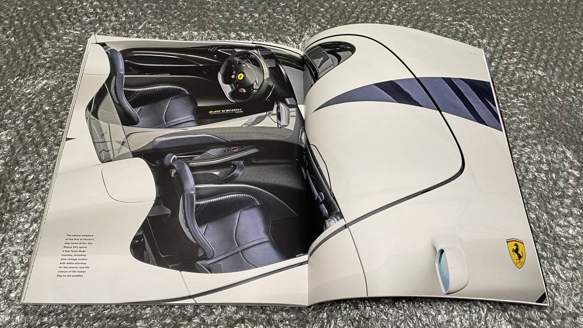  иностранная книга * Ferrari официальный журнал Vol.52* новая модель 296 GTB / V6 двигатель серия ./ 812 GTS / F1 механизм. восстановление /entso. еда * обычная цена 9000 иен 