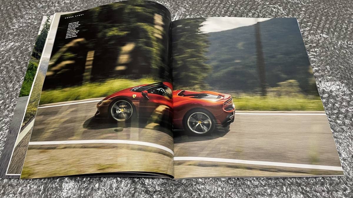  иностранная книга * Ferrari официальный журнал Vol.52* новая модель 296 GTB / V6 двигатель серия ./ 812 GTS / F1 механизм. восстановление /entso. еда * обычная цена 9000 иен 