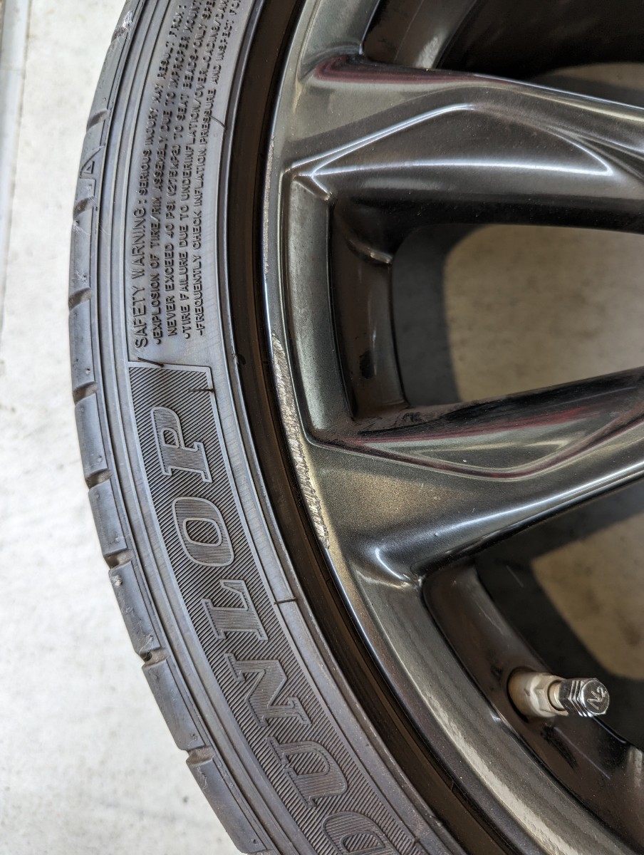 レクサス純正 アルミホイール4本セットタイヤ付 19インチ IS RC レクサス純正 アルミホイール4本セットタイヤ付 19インチ IS RC