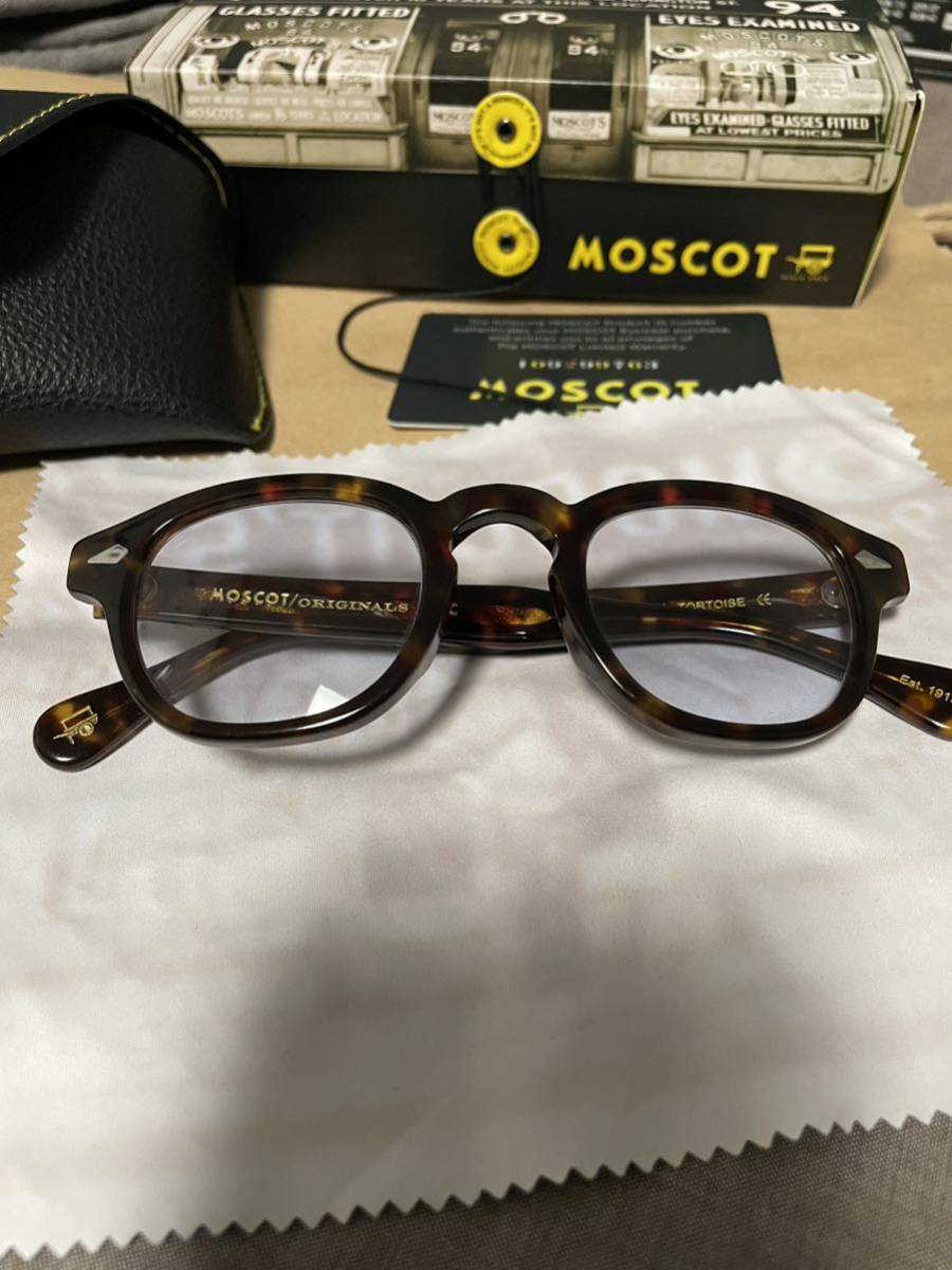 モスコット MOSCOT レムトッシュ 44/24 TORTOISE 鼈甲 べっ甲 ブラウン