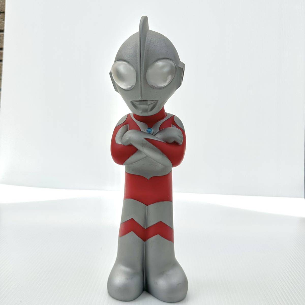 ウルトラマン RUNA 貯金箱　ULTRAMAN　現状品　昭和レトロ　ソフビ　フィギュア　34cm　ビックサイズ　1966年　円谷プロ　レア　人形_画像1