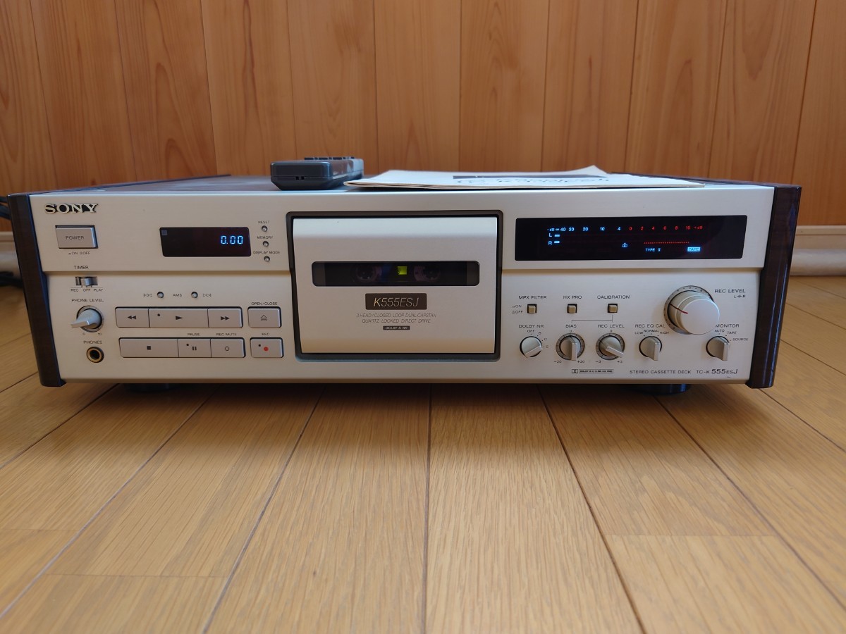 SONY TC-K555ESJ カセットデッキ | normanhubbard.com