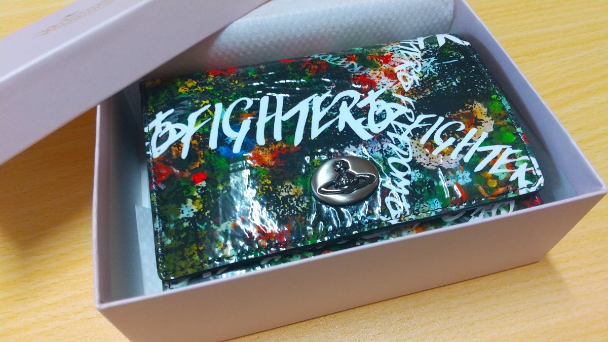 未使用品 Vivienne Westwood FREEDOM FIGHTER FLOWER 二つ折り財布
