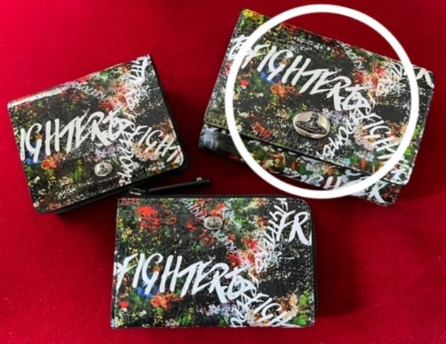 未使用品 Vivienne Westwood FREEDOM FIGHTER FLOWER 二つ折り財布