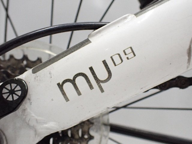DAHON ダホン 折り畳み自転車 mu D9 ホワイト ミニベロ 2019年モデル 配送/来店引取可 □ 6A7C3-1の画像4