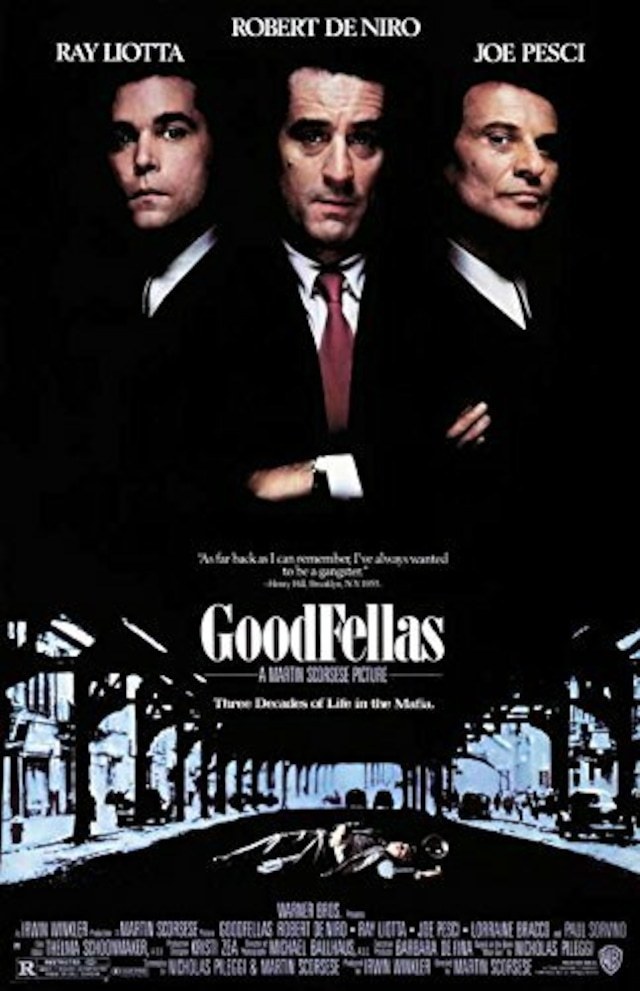 直輸入　小ポスター　米国版　グッドフェローズ　ロバートデニーロ　ジョーペシ　レイリオッタ　Goodfellas_画像1