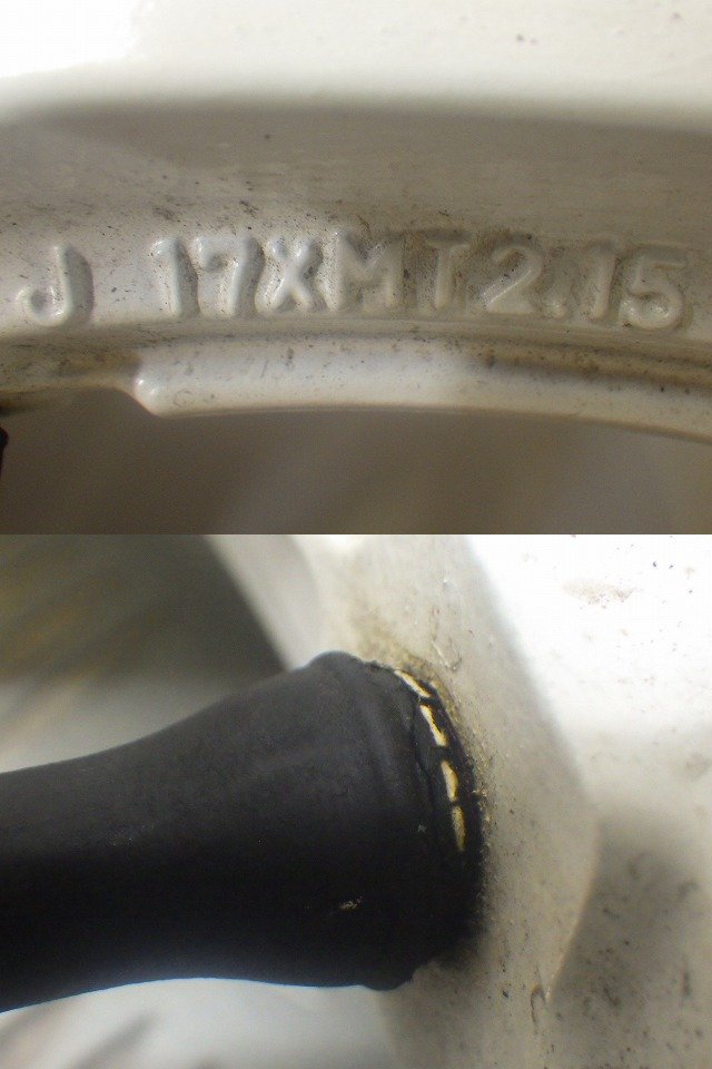 TZR250 переднее колесо белый основа 1KT-021***