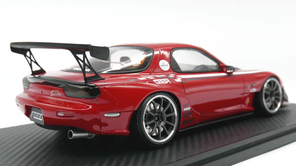  зажигание модель 1/18 FEED Mazda RX-7 (FD3S) Devil Kings красный / ограниченный выпуск 140 шт. 