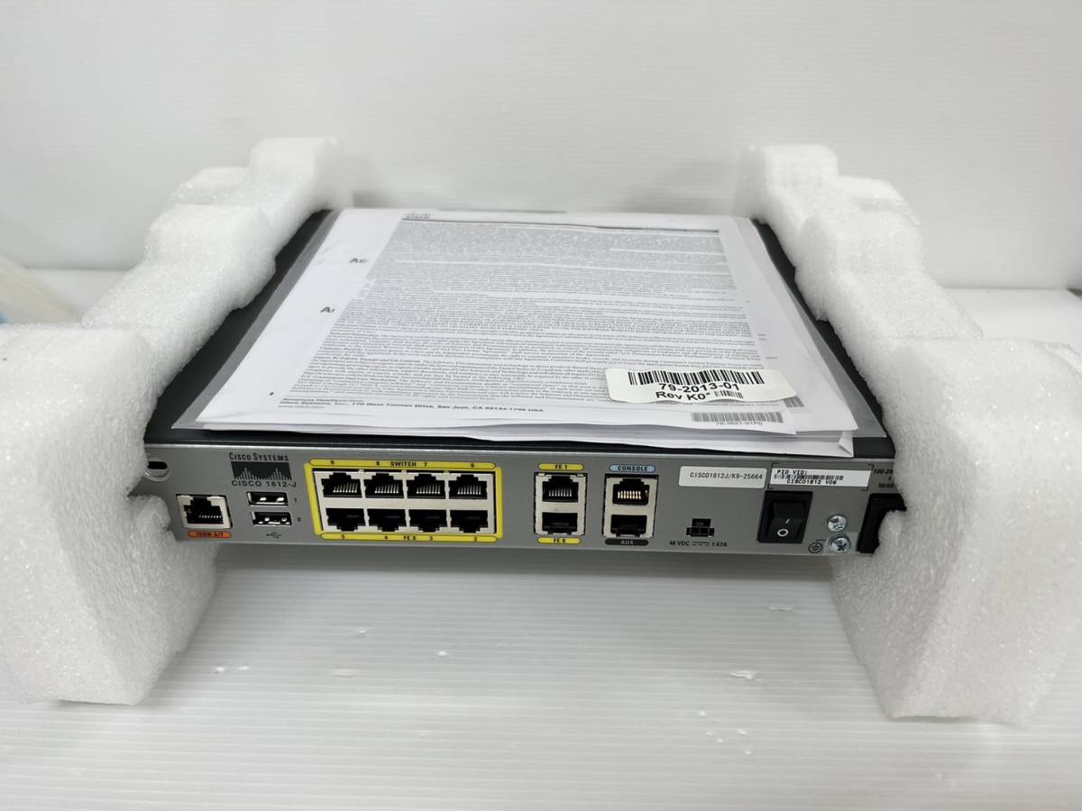 JT2305) CISCO 1800 シリーズ サービス統合型ルーター JT2305) CISCO 1800 シリーズ サービス統合型ルーター