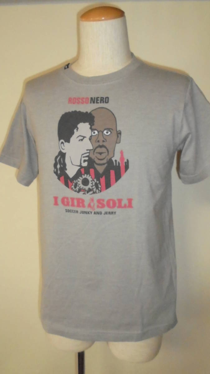 JERRY Football 『 ROSSO NERO １ 』 Tシャツ　SoccerJunky ｘ JERRY_画像1
