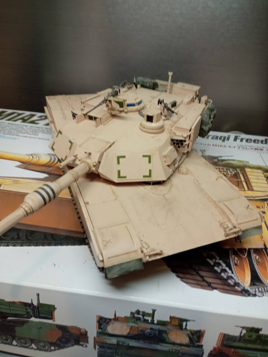 1/35 Тамия военная миниатюрная серия № 269 Американская M1A2 Абрамс Танк Иракский Спецификация завершена