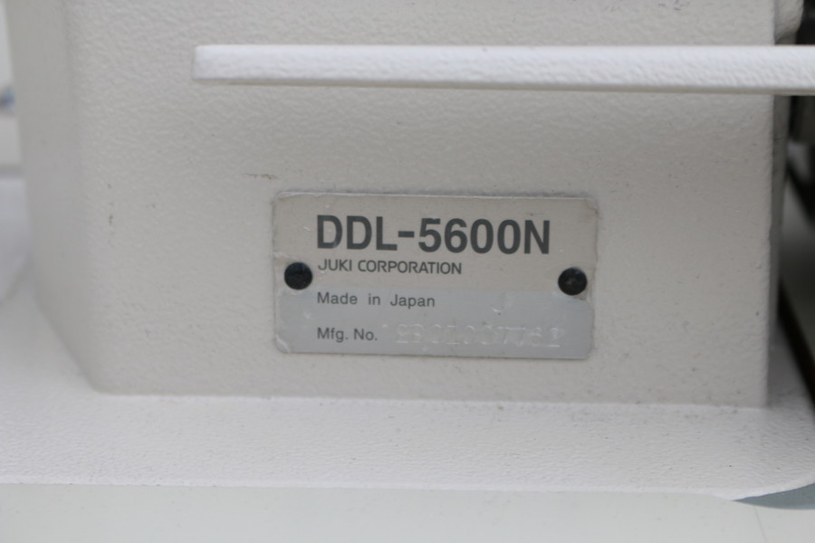 【ジューキ JUKI】（DDL-5600N）１本針本縫い 倍釜ミシン 業務用ミシン 現状品!! 仙台市 引取限定 東Bの画像5