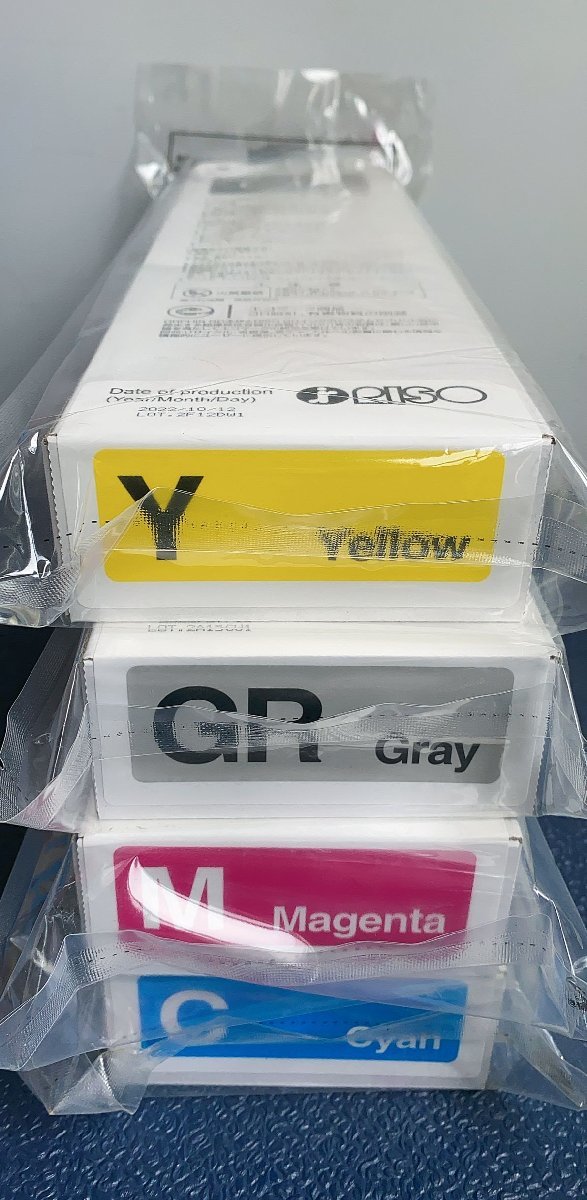 純正未使用☆理想科学リソー RISO GDインクF 1000ml マゼンタ シアン