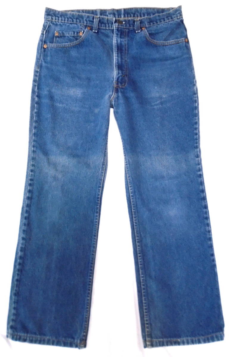 希少 90年代 90's 90s Levi's 517-0217 脇割り Boot Cut 赤タブ 米国製 (W:36 L: 29)_画像1