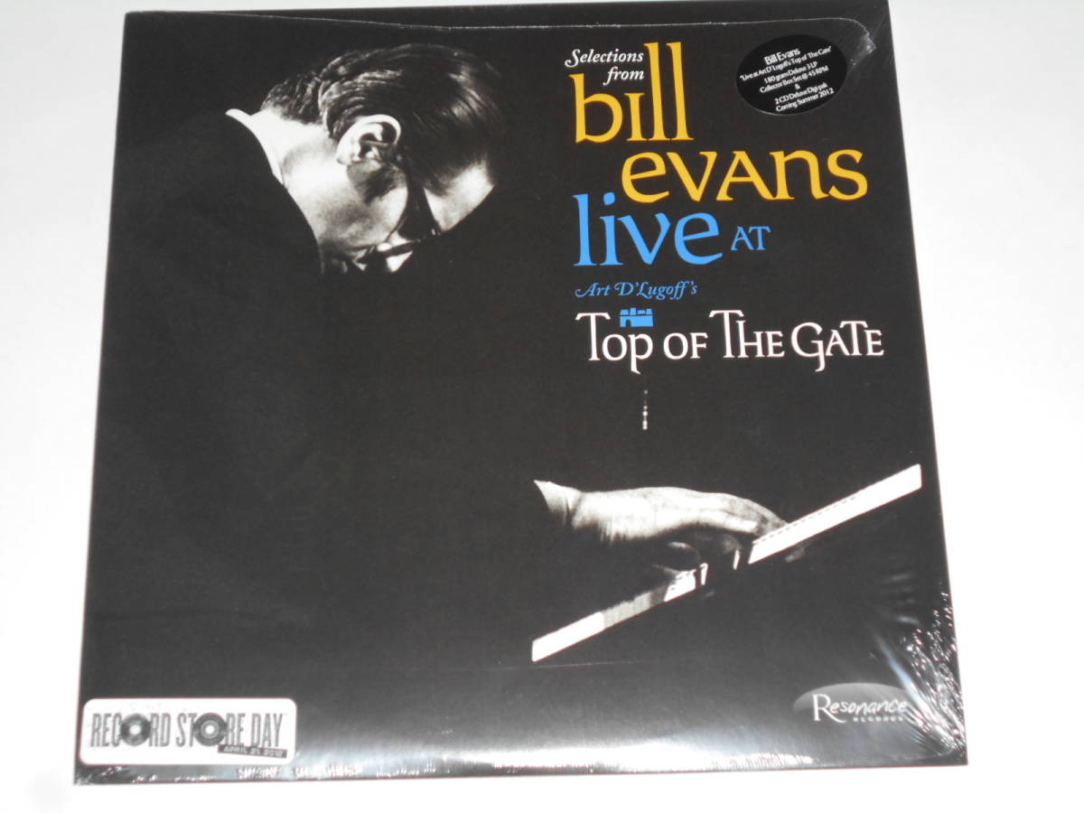 未開封・10インチ！Live At Top Of The Gate/Bill Evans（米Resonance）_画像1