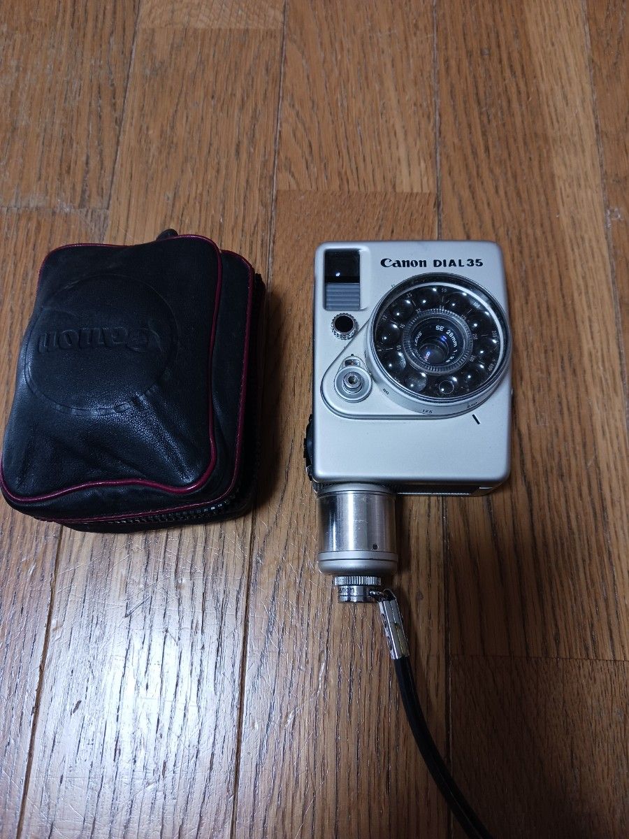 Canon　 Dial35　 フィルムカメラ　　ケース付き　 キャノン　年代物