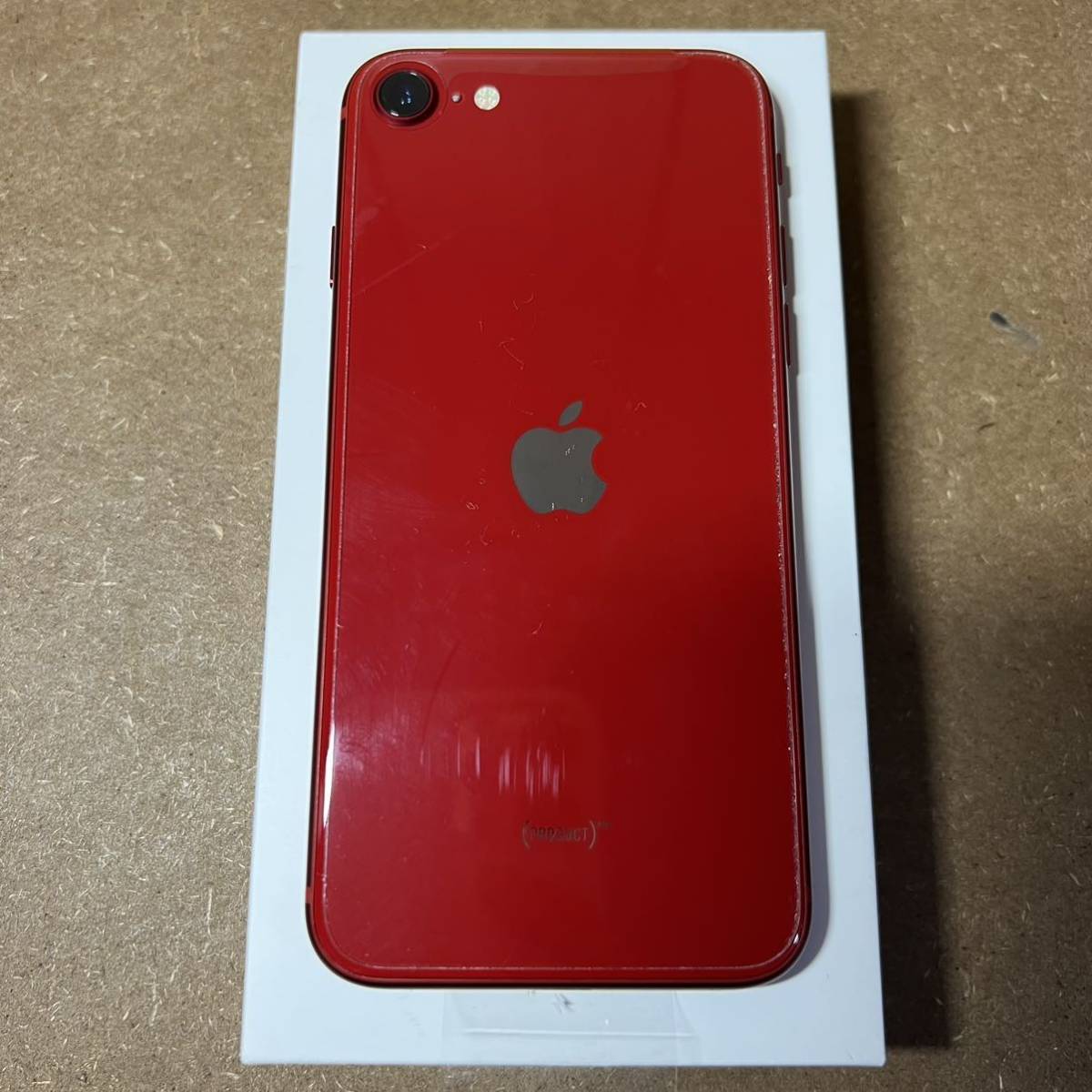 1円~【保証期間内】Apple iPhone SE 第3世代 PRODUCT RED レッド 64GB