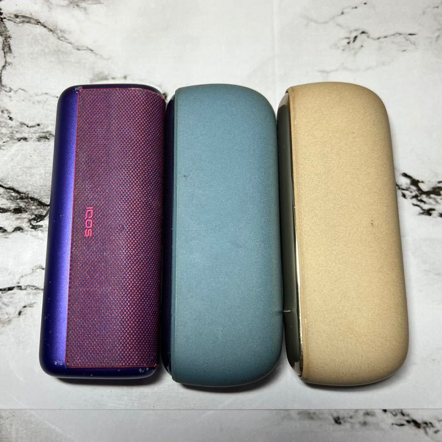 1円~【3点セット】IQOS ILUMA アイコス イルマ ブルー ベージュ PRIME プライム ネオン M0001 C1502 C1402 加熱式 電子タバコ F122341 ⑨アイコス iQOS M0001 C1402 電子タバコ