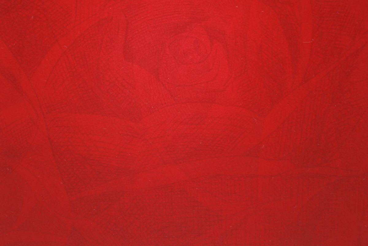 ヤフオク! - 笠井正博【赤い薔薇の香り】50部限定 シルクスクリーン 画...
