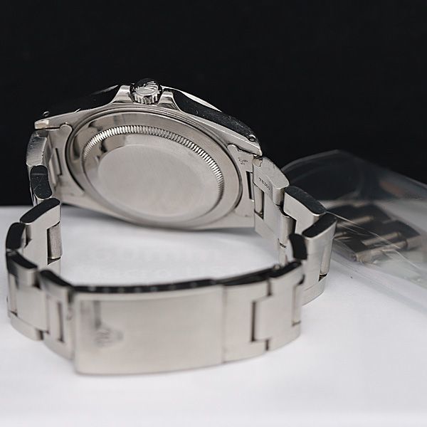 1円 稼働 ロレックス エクスプローラー2 16570 オイスターパーペチュアルデイト AT/自動巻 黒文字盤 メンズ腕時計 KOR 5362170
