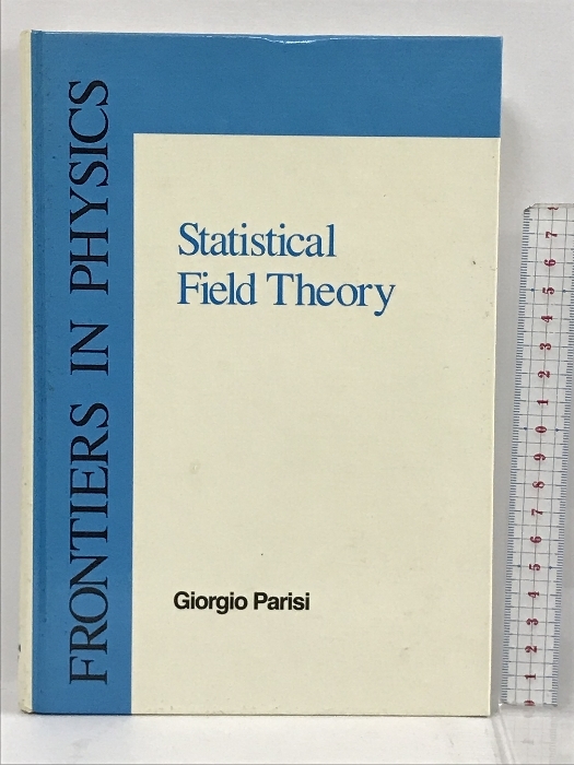 洋書 Statistical Field Theory (Frontiers in Physics) Basic Books  Giorgio Parisiの画像1