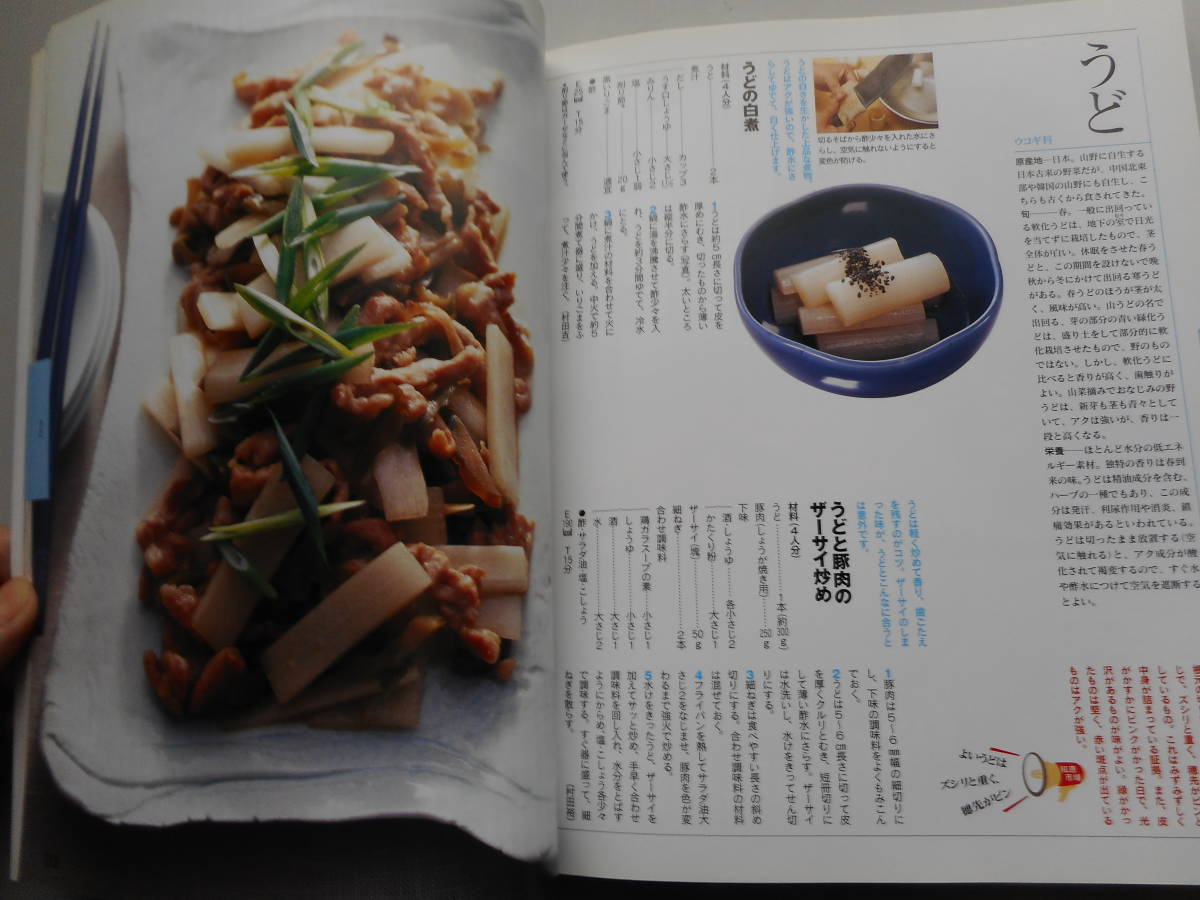 別冊NHK　きょうの料理　材料別野菜で満足おかず　栄養も満点４００品　中古本