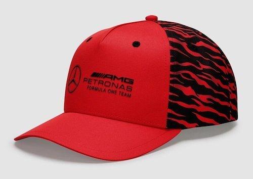 Mercedes AMG Petronas F1 New Year Cap ベンツ ペトロナス オフィシャル キャップ 帽子 レッド
