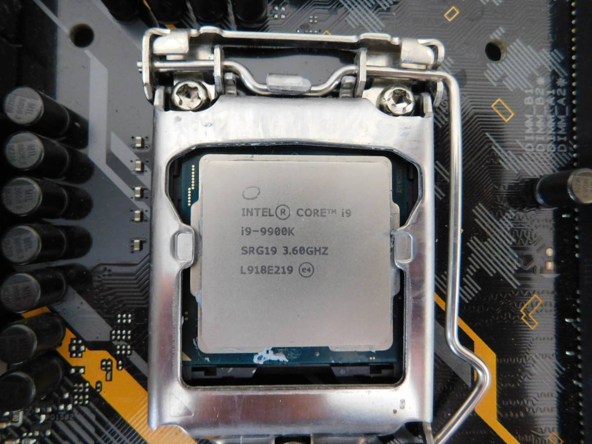 ASUS マザーボード Z390-PLUS GAMING【CPU Core i9-9900K付き】動作