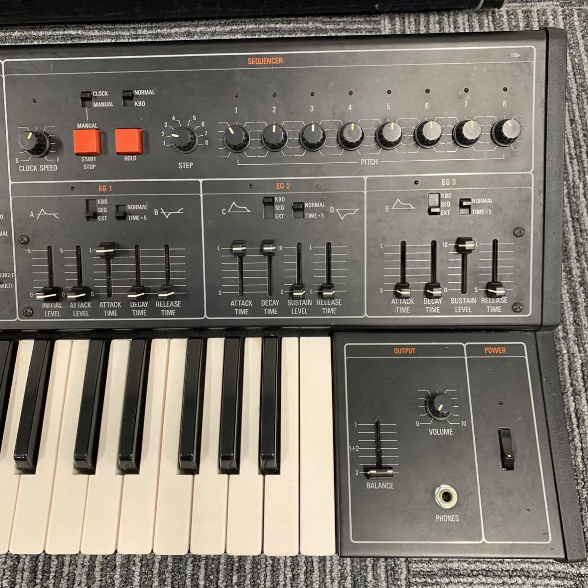 直接引取り限定】 YAMAHA CS-30 アナログシンセサイザー ハードケース